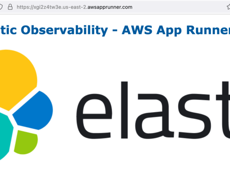 Elastic Observability